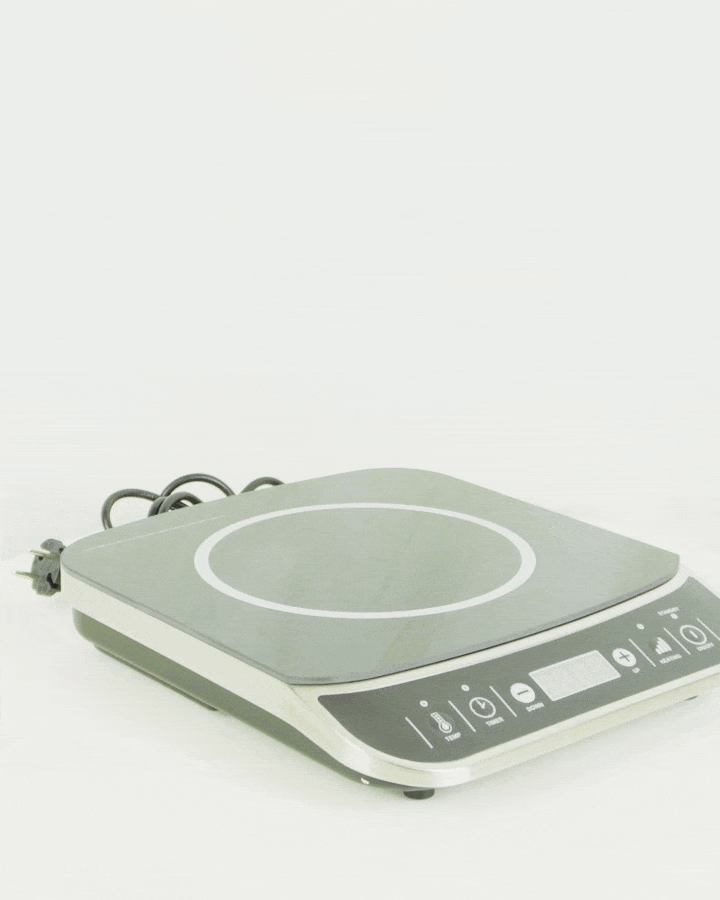 Induksjonsplate 2000W, 293x350x60 mm – bilde 10