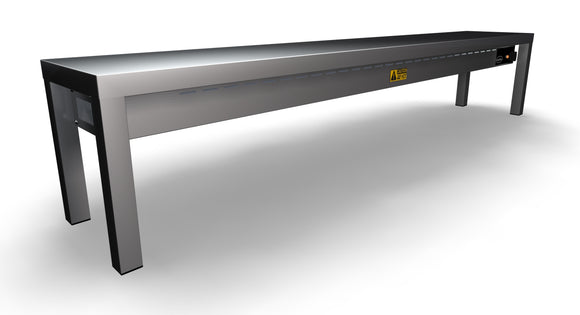 Overhylle keramisk oppvarmet 1 nivå 1800 5 varmere på 250w