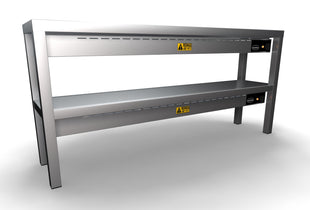 Overhylle keramisk oppvarmet 2 nivåer 1400 8 varmere på 250w