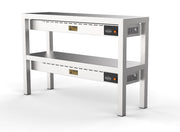 Overshelf keramisk oppvarmet 2 nivåer 1400 – 8 varmeelementer à 250W