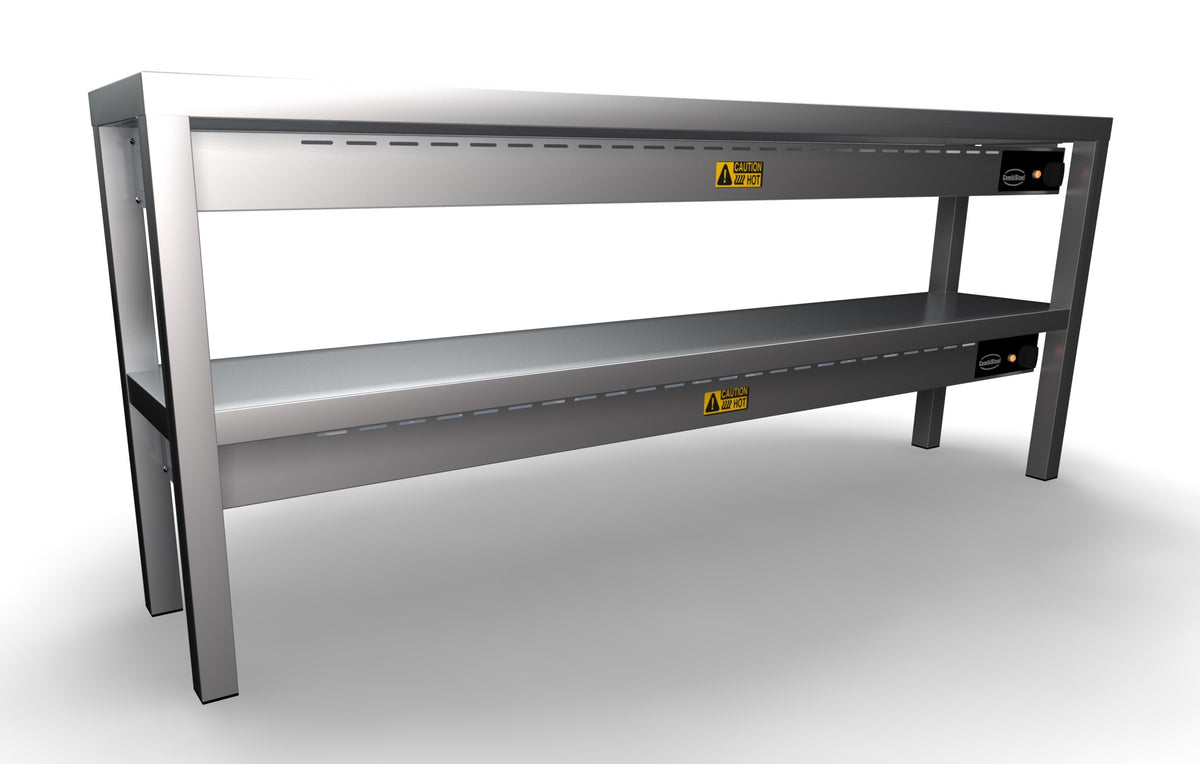Overshelf keramisk oppvarmet 2 nivåer 1600 – 8 varmeelementer à 250W – bilde 4
