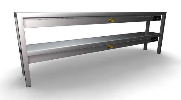 Overhylle keramisk oppvarmet 2 nivåer 2000 12 varmere på 250w