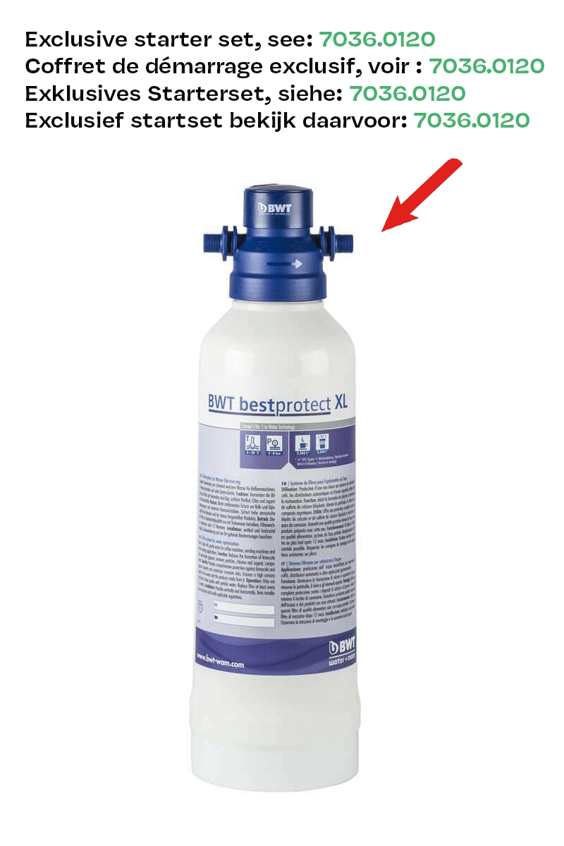 Vannfilter, 145x145x500 mm – bilde 4