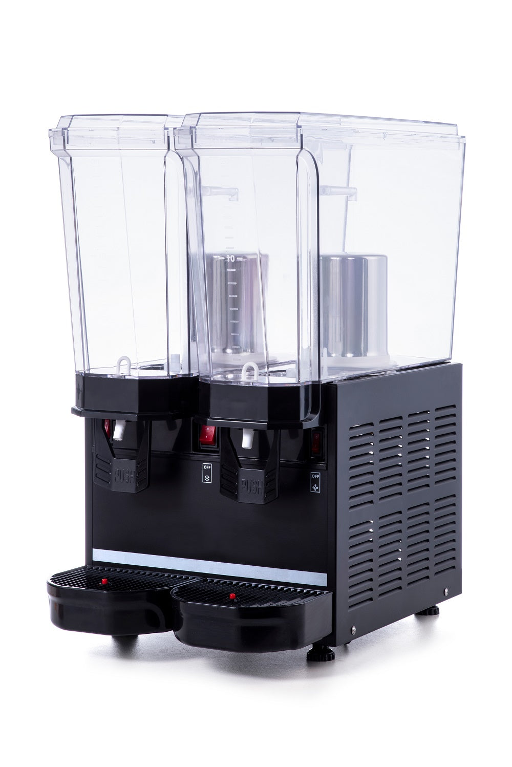 Drikkedispenser 2x20l for alle ikke-partikkelt klare drikker