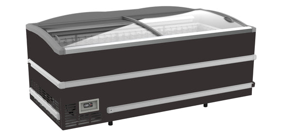 Supermarked kystefryse svart hodeelement