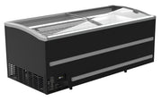 Fryseboks for butikk, sort, manuell avriming, 0,38 kW, 2124x952x894 mm