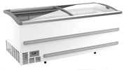 Fryseboks for butikk, hvit, manuell avriming, 0,38 kW, 2124x952x894 mm
