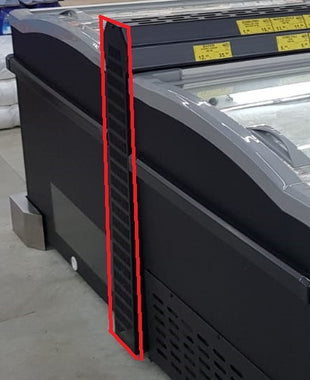 Kystefryser ledd side sort for øy uten hodeelement