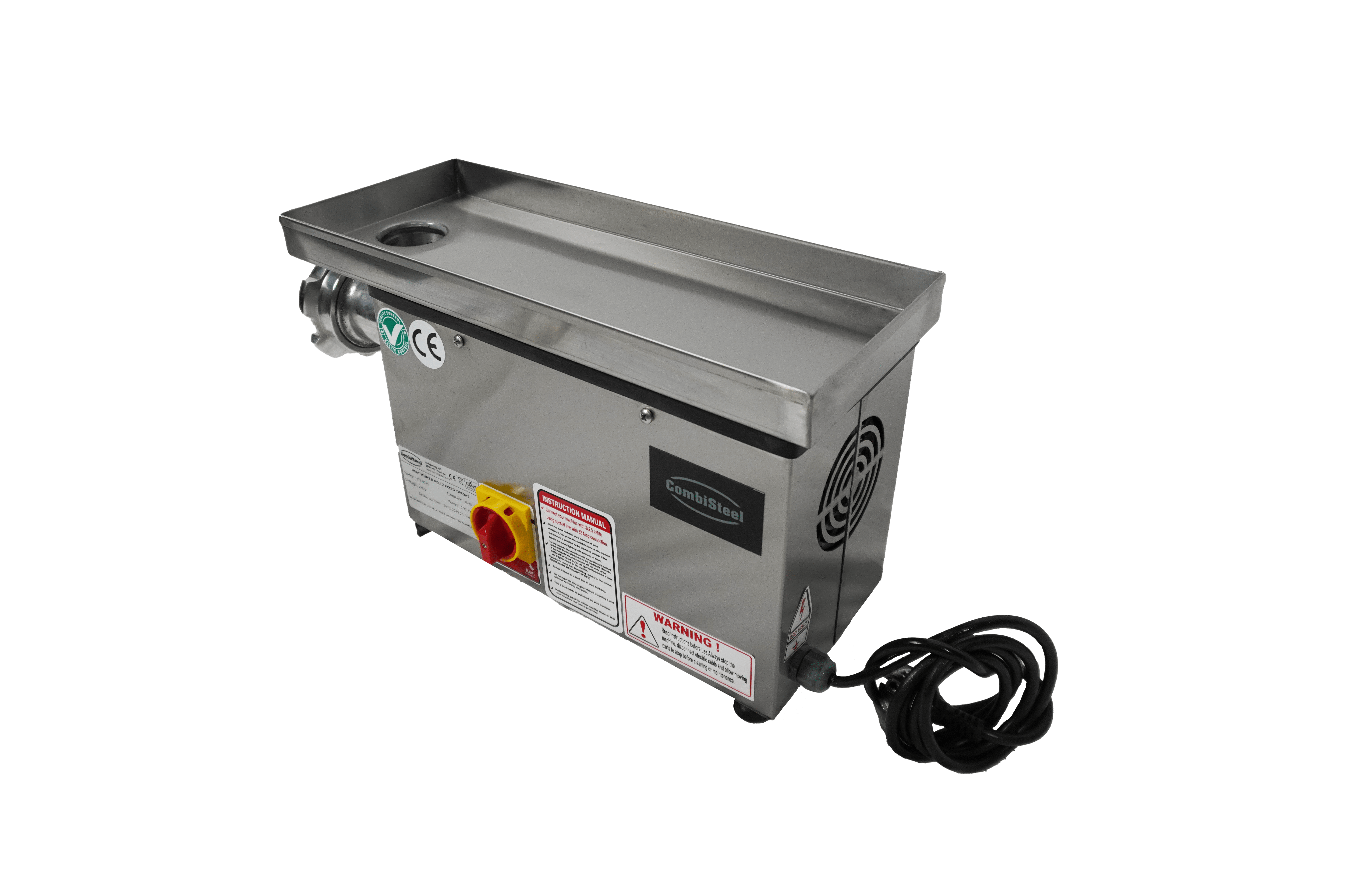 Kjøttgrinner 12 - 75kg/h 230v - med fast hode