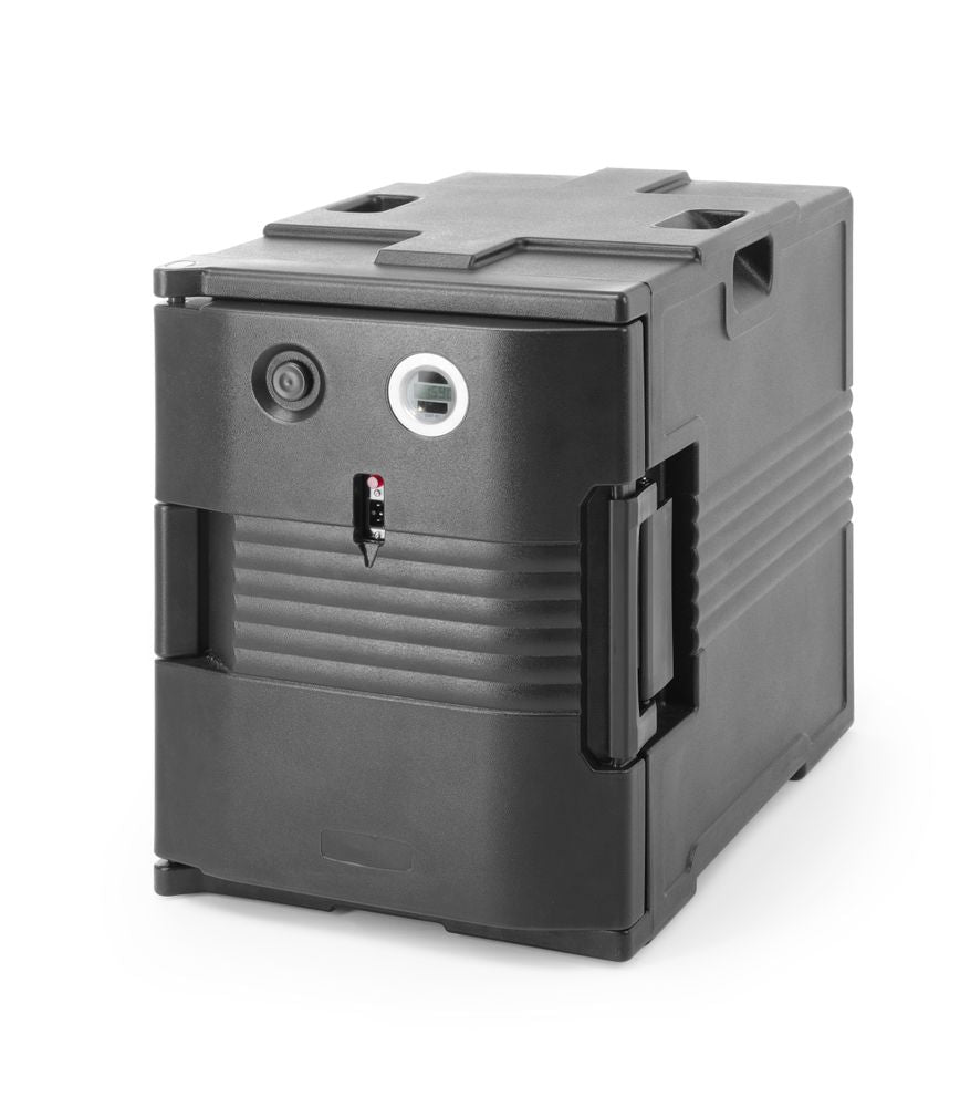 Termoisolert beholder med varmefunksjon – catering, GN 1/1, 220-240V/200W, 477x680x(H)620mm