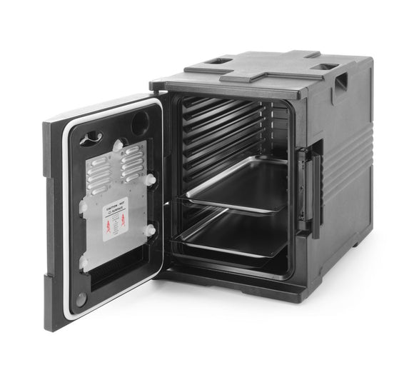 Termoisolert beholder med varmefunksjon – catering, GN 1/1, 220-240V/200W, 477x680x(H)620mm