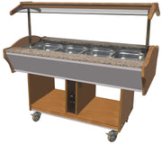 Varmebuffet GN 4/1, 1550x900x850 mm