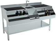 Cocktailstasjon, 1600x740x900 mm