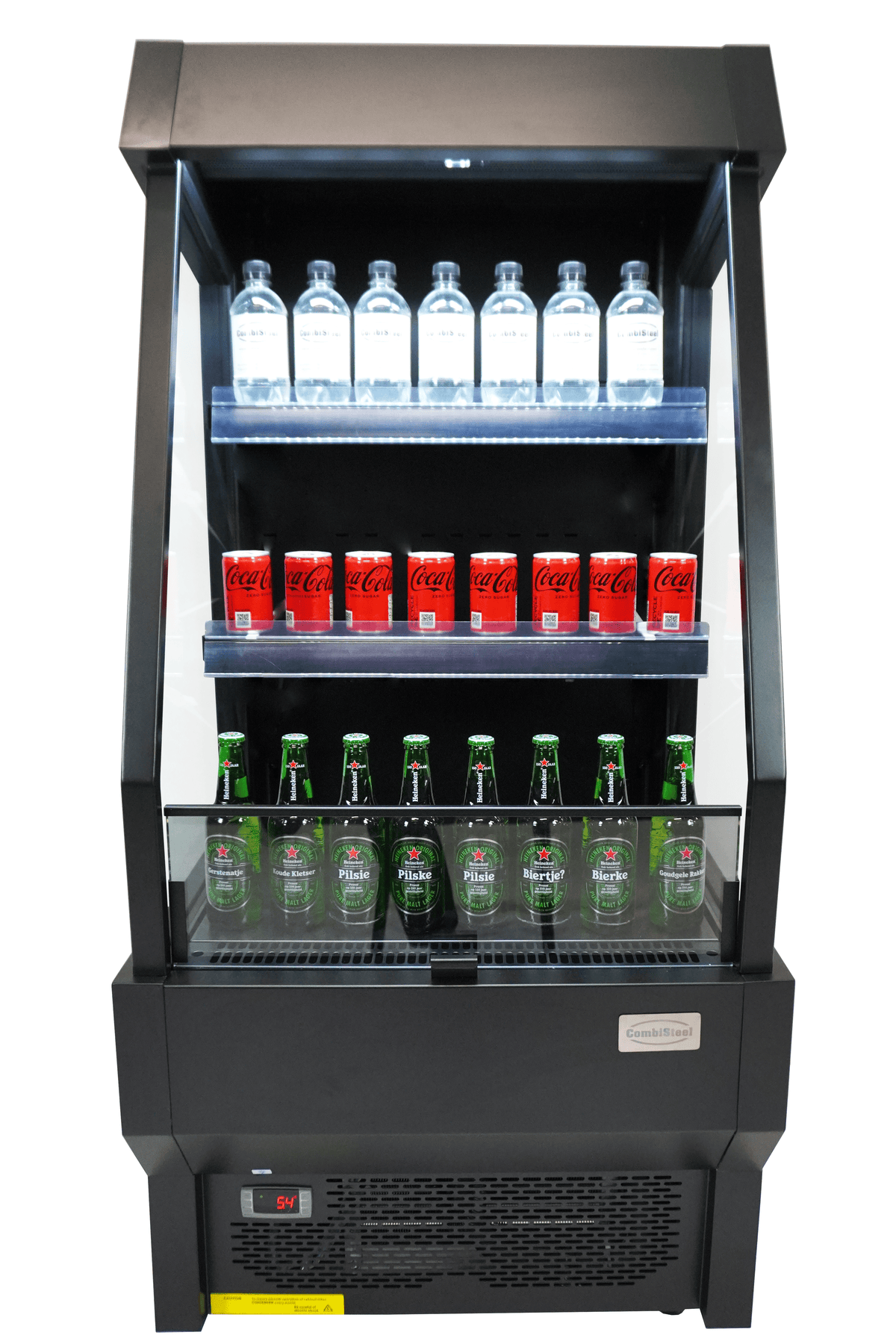 Impulskjøler 165L, sort, 660x710x1470 mm – bilde 11