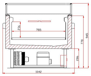 Kjøling/fryseøy byttbar 1.5