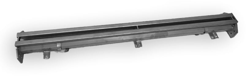 Tilkoblerbar rustfri stål slipskanal 1000x65