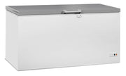 Fryseboks med lokk i rustfritt stål 572L, 1775x743x840 mm