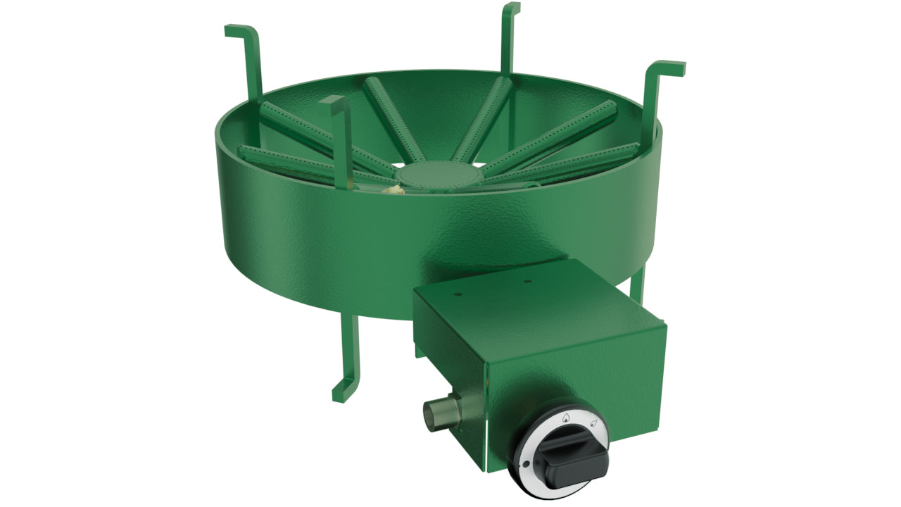 Gass wok-brenner 15kw