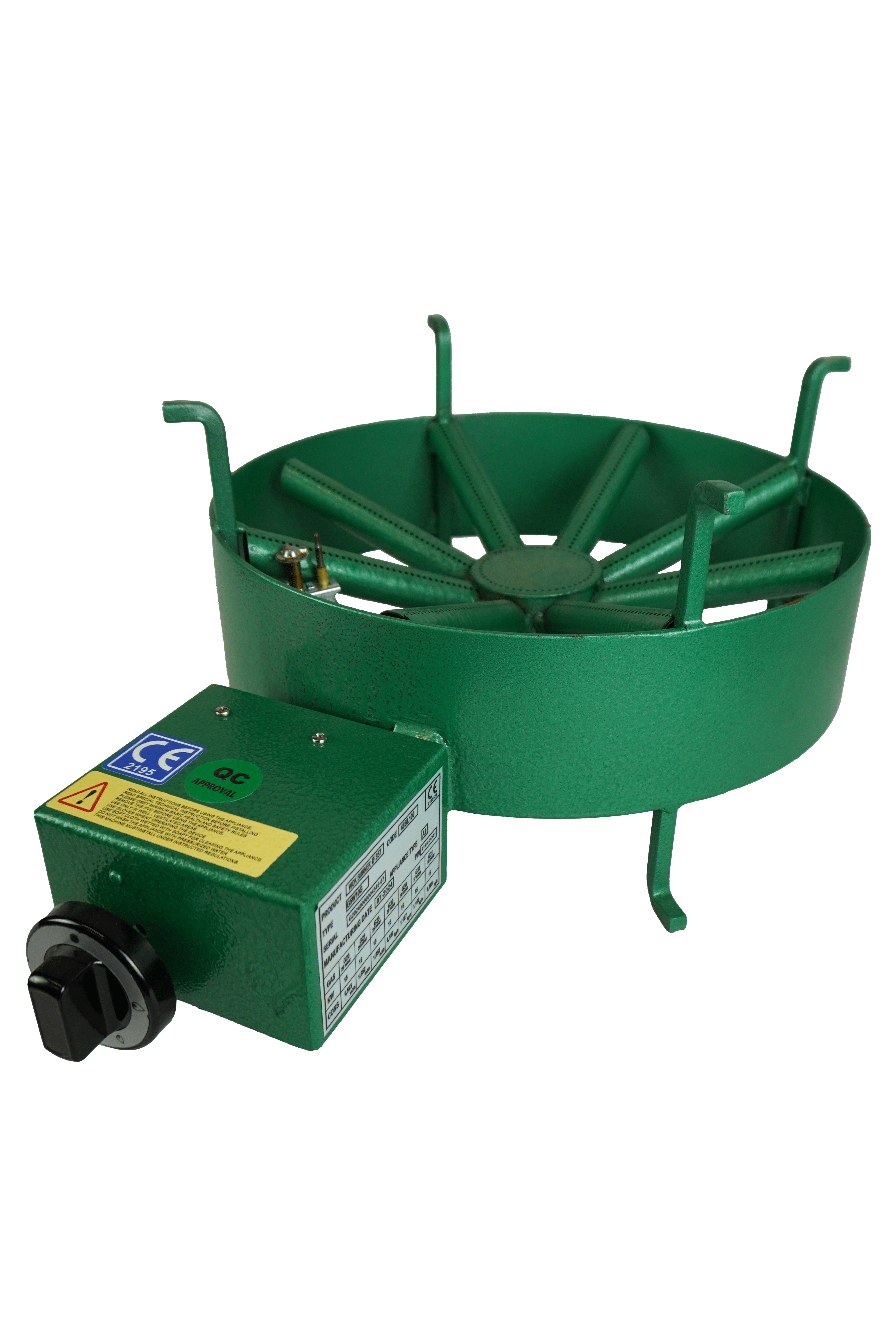 Gass wok-brenner 15kw