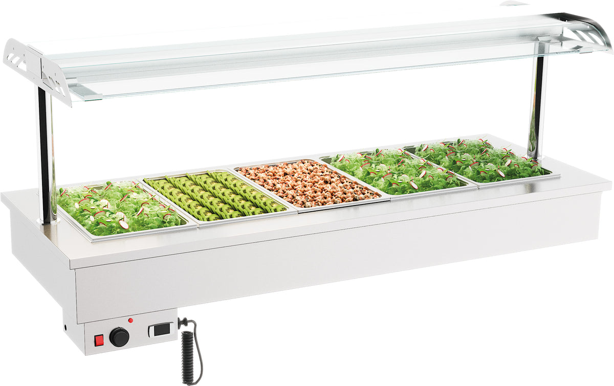 Nedfellt bain-marie-modul 5/1