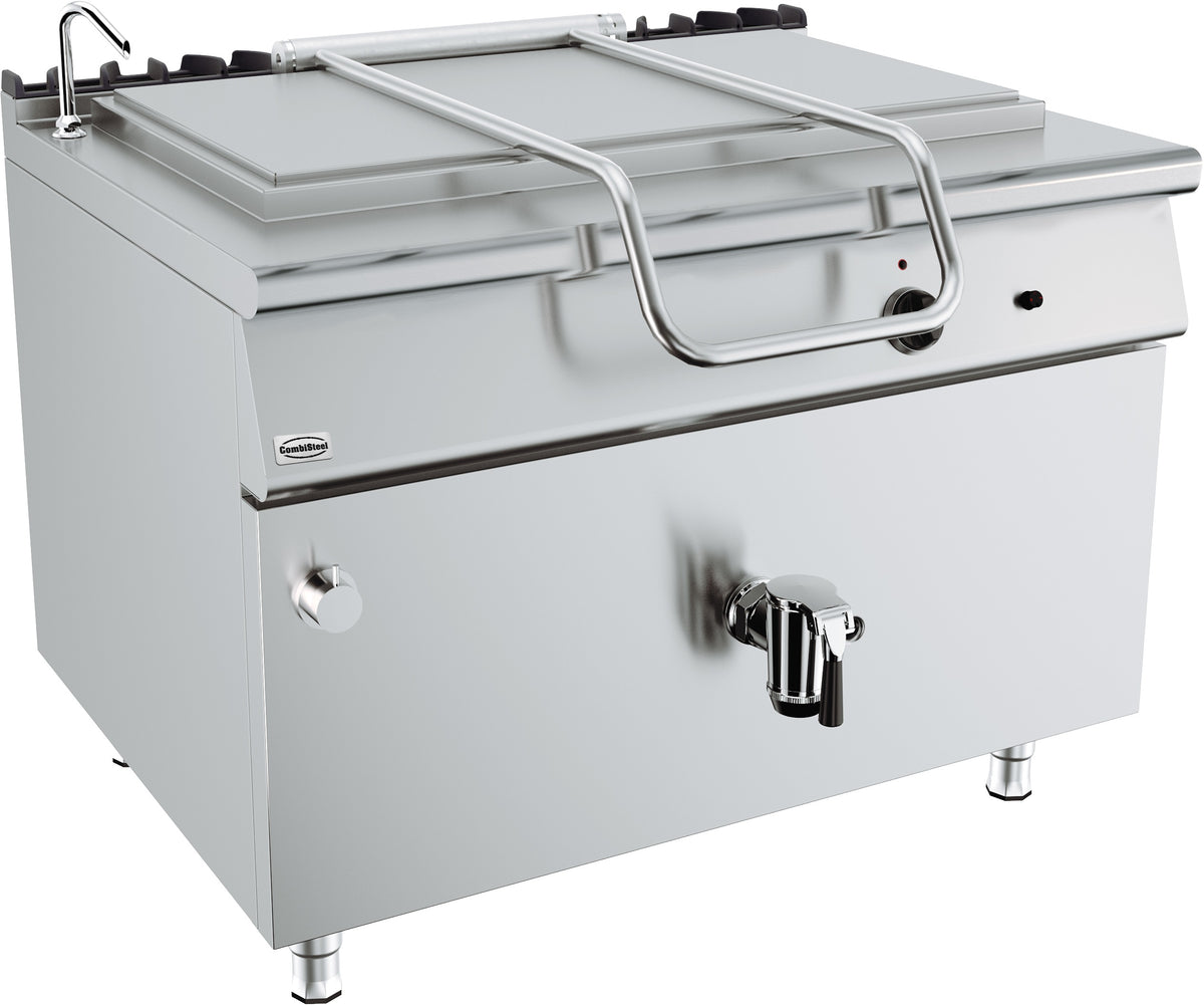 Gasskokegryte Base 900, 250L, indirekte oppvarming, 1200x900x900 mm