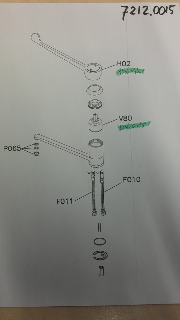 Kran med albukommando