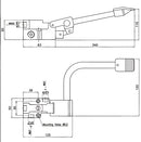 Pedalstyrt blandekran 1 pedal-2