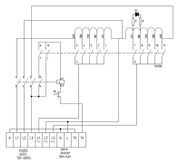 Speed govenor 3 fase 5 amp
