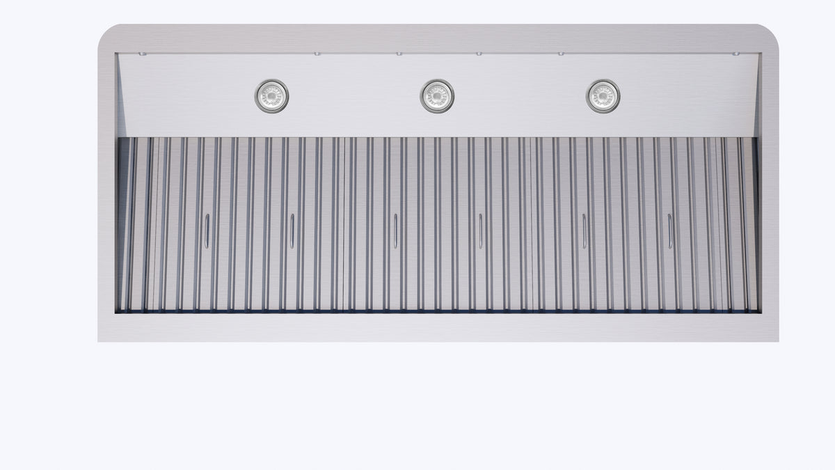 Ventilasjonshette for veggmontering, 1200x560x250 mm – bilde 4