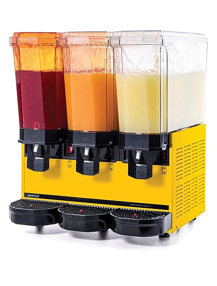 TRIPPEL JUICE - SAFT - AYRAN DISPENSER MED RØREVERK - Samixir 60.MMMB