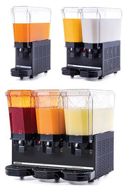 TRIPPEL JUICE - SAFT - AYRAN DISPENSER MED RØREVERK