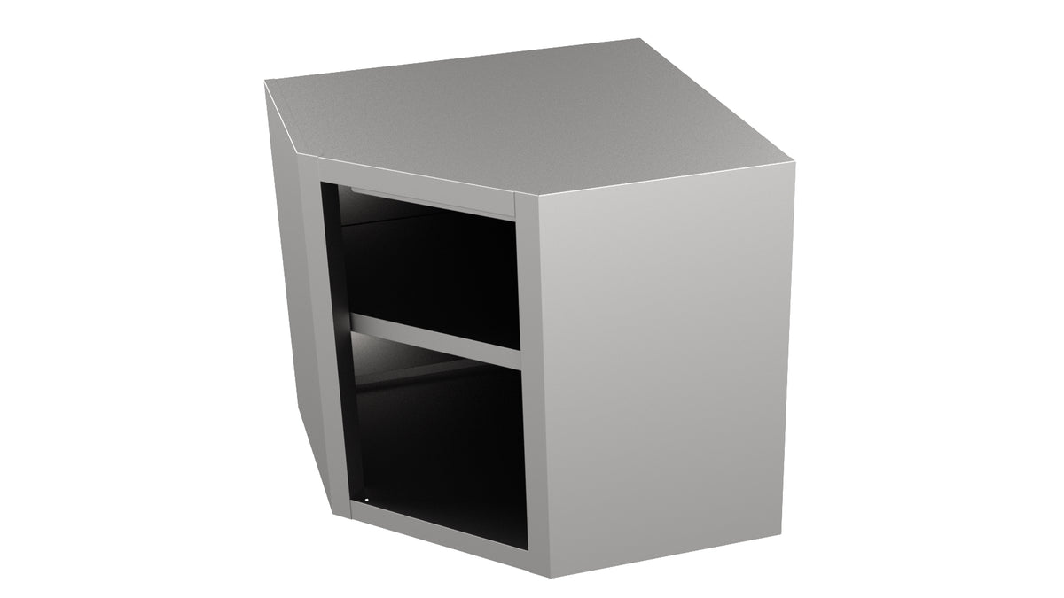 Hjørneskap for vegg, 700x700x660 mm – bilde 4