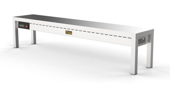 Overhylle keramisk oppvarmet 1 nivå 2000 6 varmere på 250w