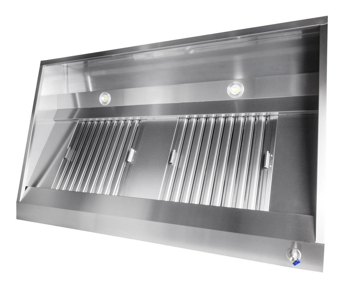 Ventilasjonshette for veggmontering, 1000x950x400 mm – bilde 5