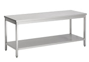 Arbeidsbord med underhylle, flatpakket, 600x700x600 mm