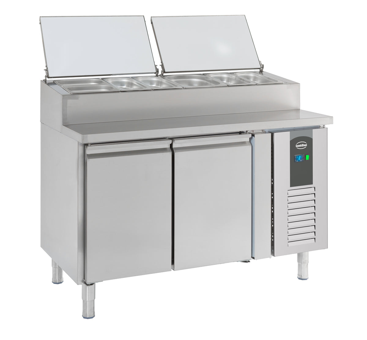 Saladette Standard Line, 2 dører, 6x GN 1/3, 1360x700x1085 mm – bilde 7