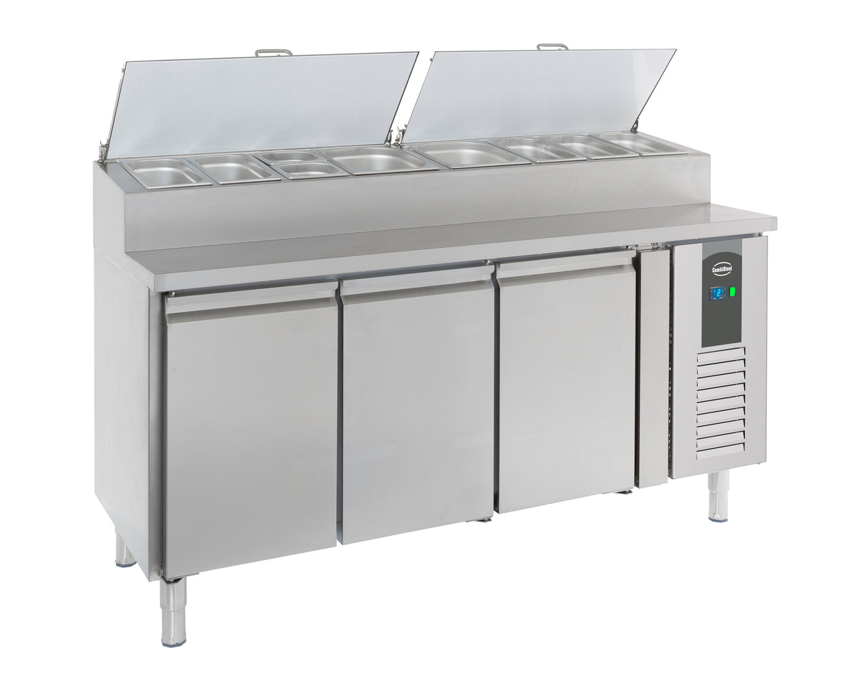 Saladette Standard Line, 3 dører, 8x GN 1/3, 1795x700x1085 mm – bilde 7