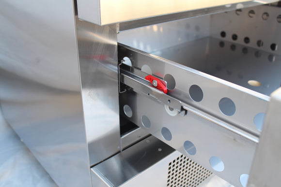 Kjøle/frysebenk 2 skuffer 6x 1/1gn