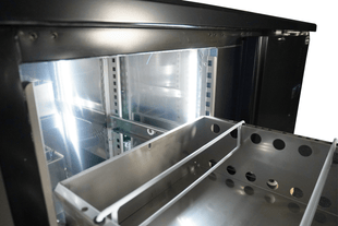 Barcooler sort 6 skuffer