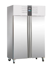 Fryseskap Standard Line, rustfritt stål/alu, 1200L, statisk, 1340x810x2010 mm