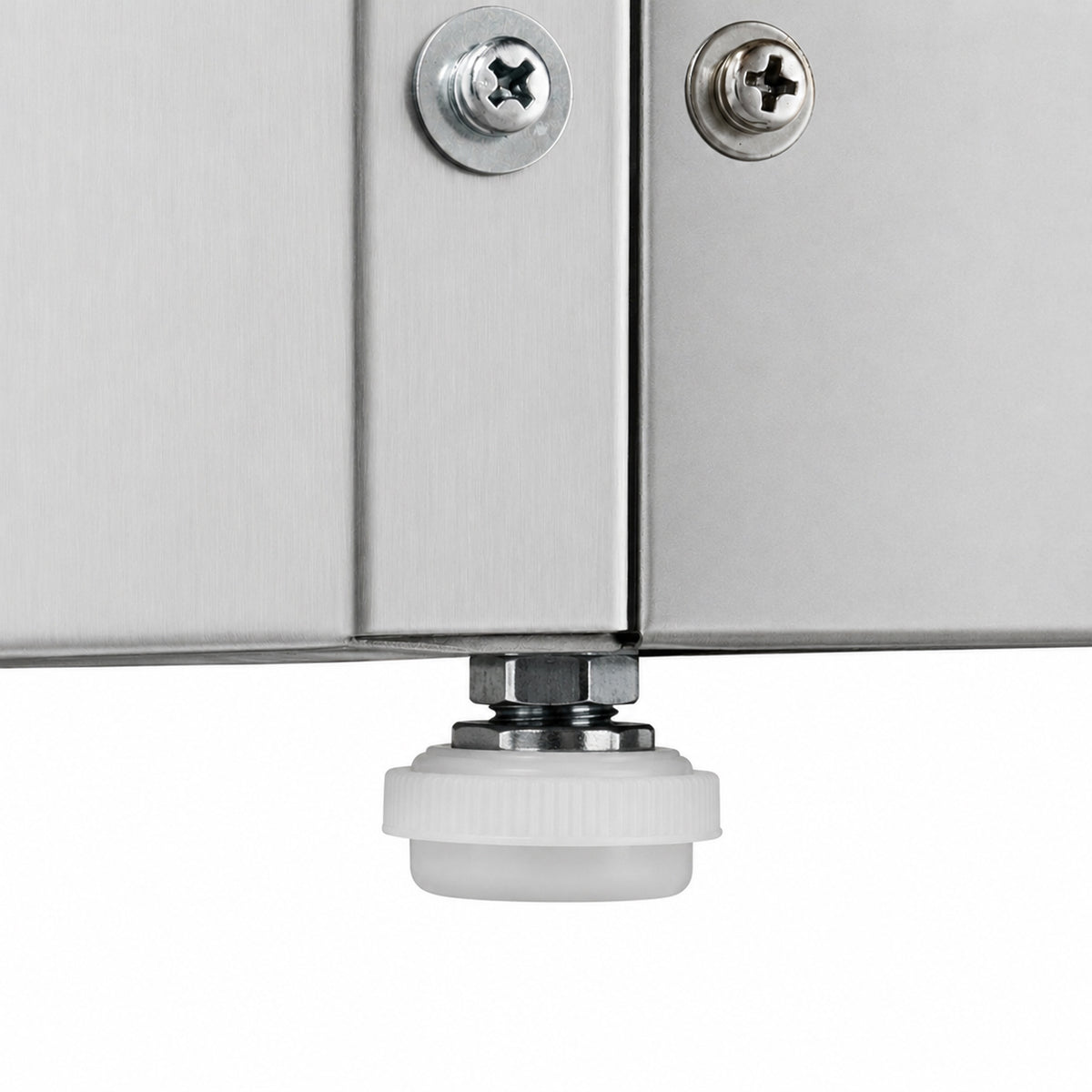 Kjøleskap i rustfritt stål, 1 dør, 600x585x845 mm – bilde 8