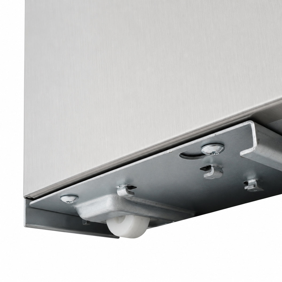 Kjøleskap i rustfritt stål, 1 dør, 600x585x845 mm – bilde 9