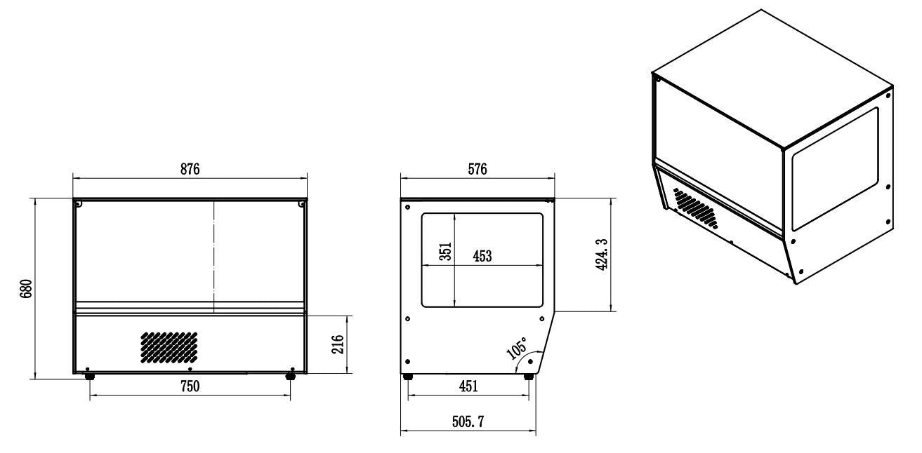 Kaldt display 159l