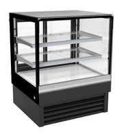 Kjøledisk med rett glass, 900x680x1200 mm