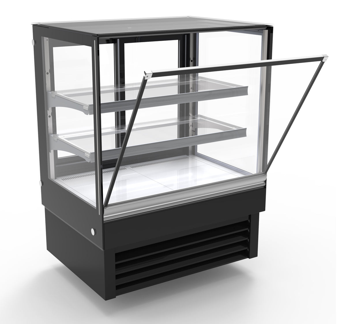 Kjøledisk med rett glass, 900x680x1200 mm – bilde 4
