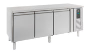 Kjølebenk for bakeri Pro Line, 3 dører, 2020x800x850 mm