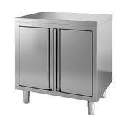 Arbeidsbord med hengslede dører, 800x700x850 mm