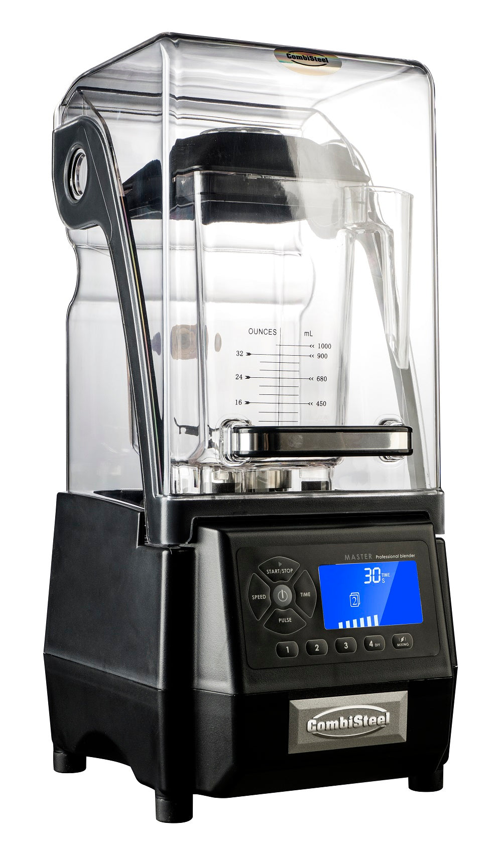 Blender m/støyreduksjon hette
