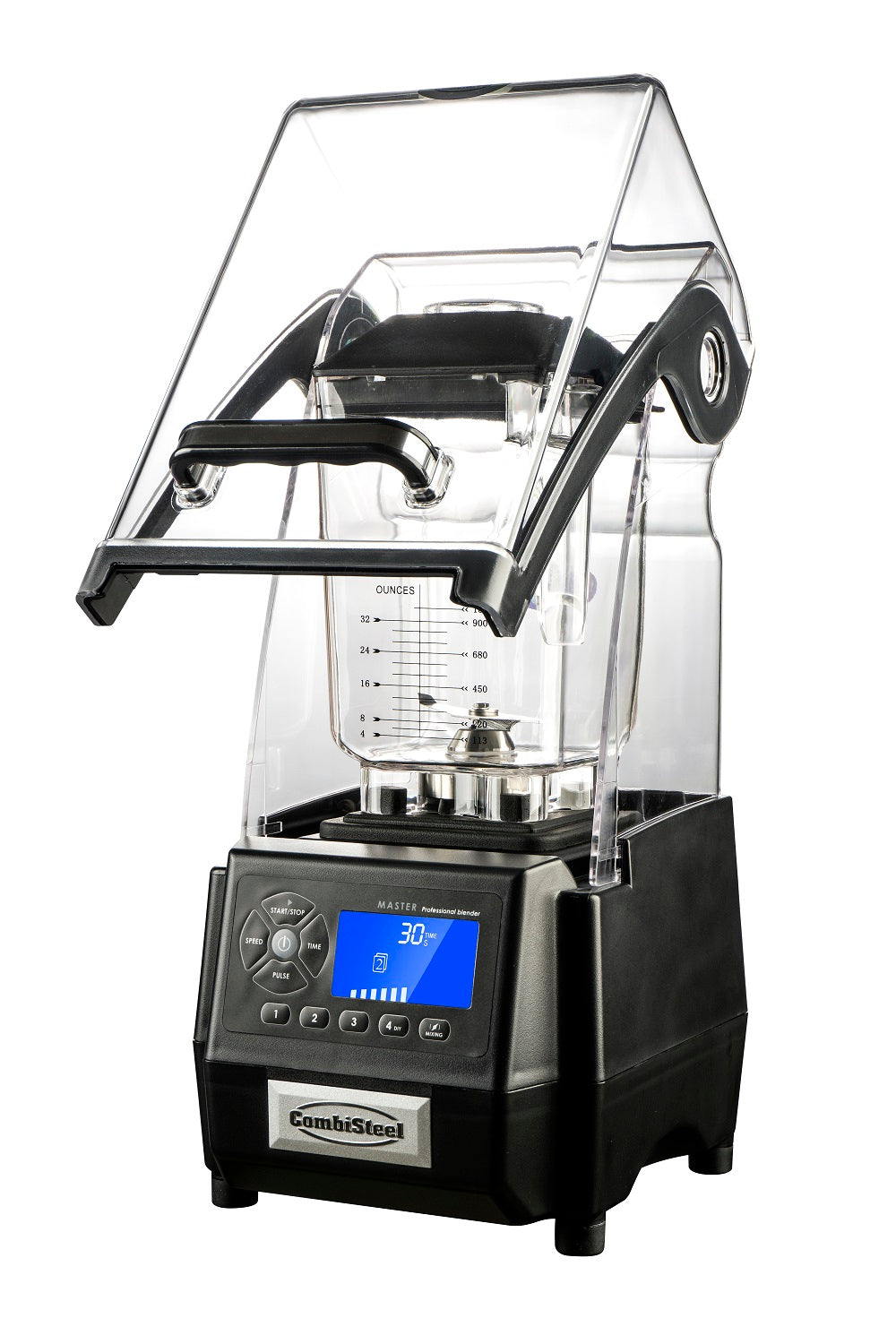 Blender m/støyreduksjon hette