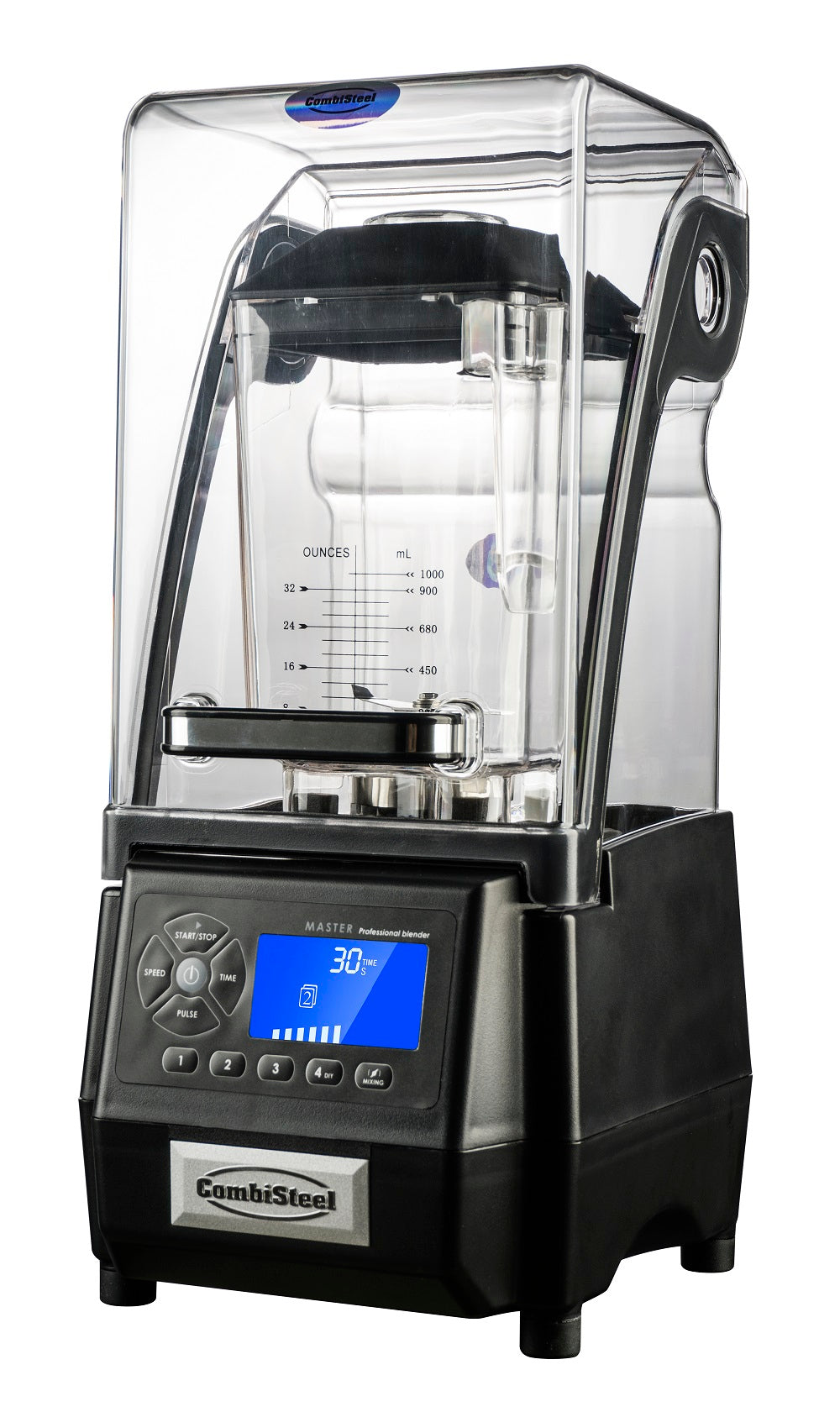 Blender m/støyreduksjon hette